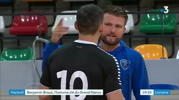 Sportrait de Benjamin Braux, nouvel entraîneur du Grand Nancy Métropole Handball