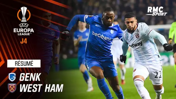 Résumé : Genk 2-2 West Ham - Ligue Europa (J4)