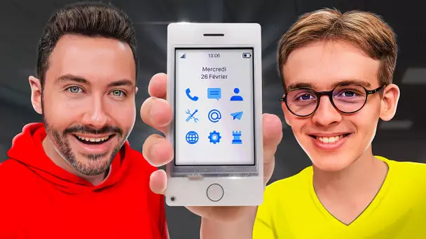 Ce génie de 17 ans a inventé son propre smartphone à 50€ ! (et je le teste)