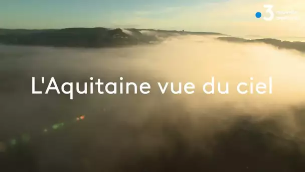 L'Aquitaine vue du ciel.