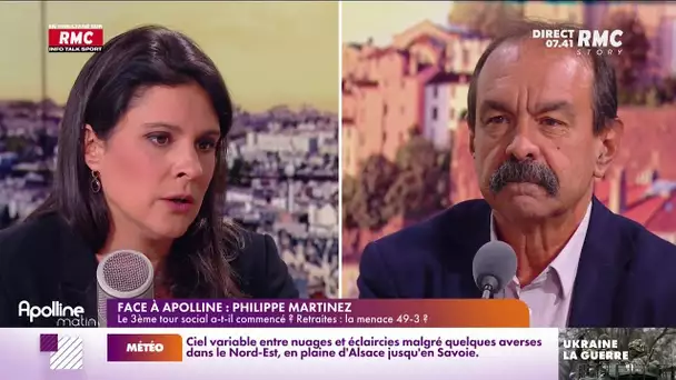 Martinez : "Il faut une loi pour augmenter les plus bas salaires dès que le SMIC augmente"