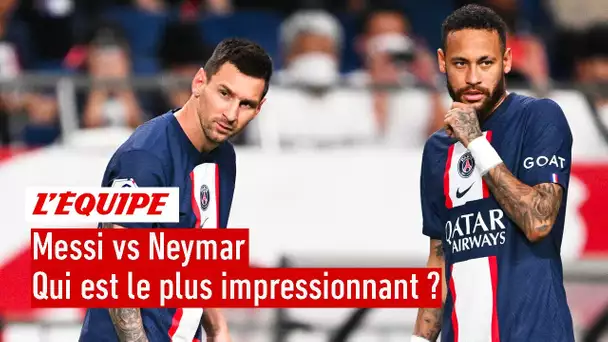 Messi ou Neymar : Lequel est le plus impressionnant au PSG actuellement ?