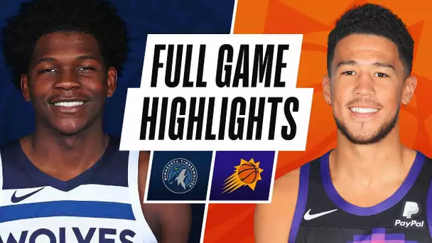 TIMBERWOLVES at SUNS | FULL GAME HIGHLIGHTS | March 18, 2021