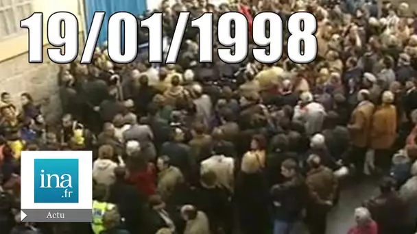 20h France 2 du 19 janvier 1998 | Rassemblement en mémoire de Nicolas Bourgat | Archive INA
