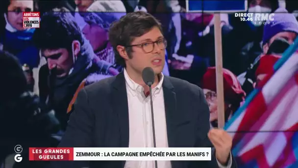Manif anti-Zemmour : "Il faut dissoudre les groupuscules d'extrême gauche" - Kevin Bossuet