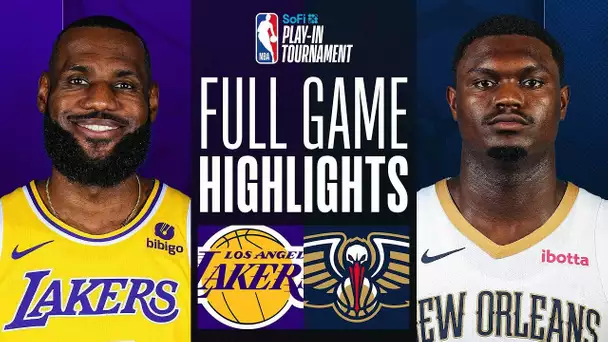 LAKERS at PELICANS | #SoFiPlayIn | FULL GAME HIGHLIGHTS | April 16, 2023