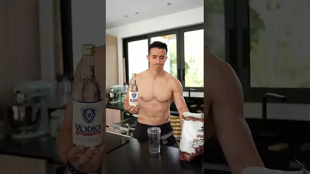Vodka VS Whey protein ! 😂