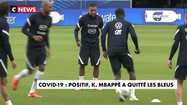 Covid-19 : Positif, Mbappé a quitté les bleus
