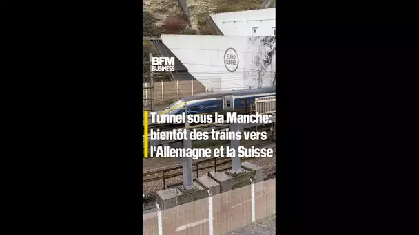 Tunnel sous la Manche: bientôt des trains vers l'Allemagne et la Suisse