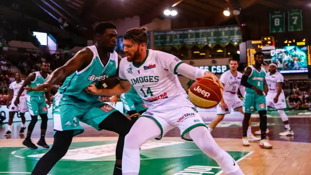 Limoges CSP vs. Elan Béarnais : 8è de coupe de France de Basketball