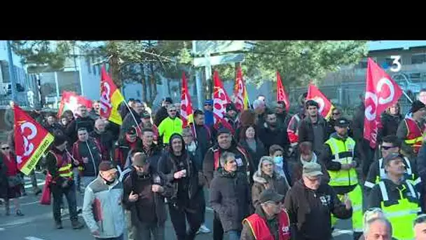 Réforme des retraites :  des milliers de manifestants dans les rues de Clermont-Ferrand
