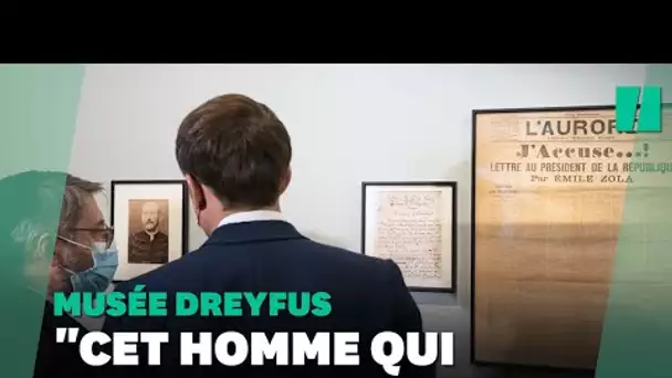 Macron inaugure le musée Dreyfus et appelle à "ne pas oublier"