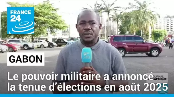Gabon :  élections en août 2025, mais sous réserve d'un dialogue national • FRANCE 24