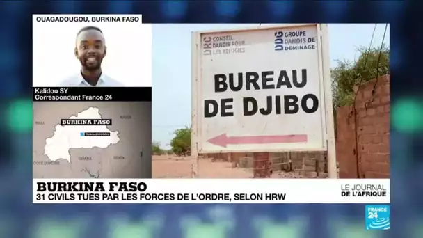 Au Burkina Faso, 31 civils tués par les forces de l'ordre, selon Human Rights Watch