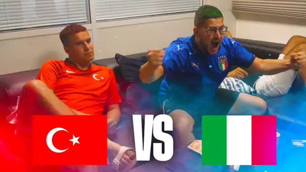 Réactions Turquie - Italie : la leçon de football !