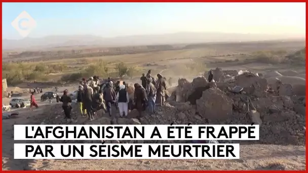 Afghanistan : un séisme fait plus de 2000 morts - Le 5/5 - C à Vous - 09/10/2023