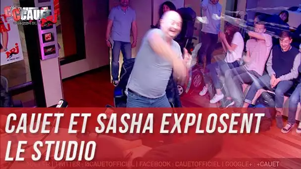 Cauet et Sasha explosent le studio  - C’Cauet sur NRJ