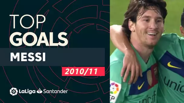 ALL GOALS Messi 2010/2011