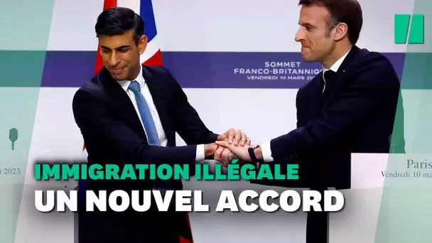 Emmanuel Macron et Rishi Sunak s’allient pour freiner l’immigration illégale dans la Manche