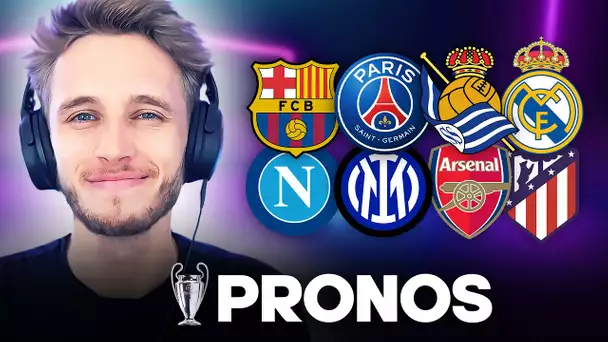 🏆 1/8 LDC – MES PRONOS !!!