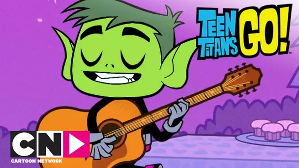 La chanson d&#039;amour de Changelin | Teen Titans Go! | Cartoon Network