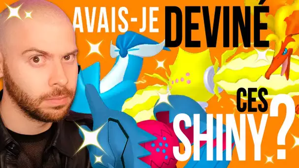 AVAIS-JE DEVINÉ CES POKEMON SHINY ? - Edition Couronneige