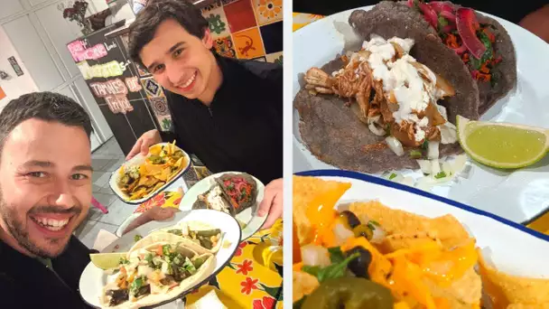 Des TACOS MEXICAINS MAISON en plein Paris! - VLOG #952