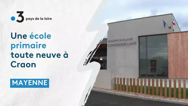 Une école primaire toute neuve pour la rentrée à Craon en Mayenne