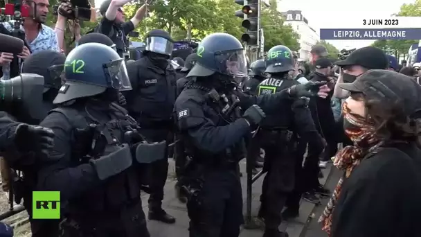 Allemagne : des affrontements éclatent à Leipzig lors d'une manifestation d'extrême gauche