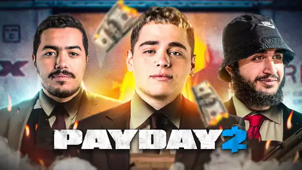 LES PIRES BRAQUEURS DÉBARQUENT SUR PAYDAY 2 AVEC BIBI, KOTEI & STAYZI