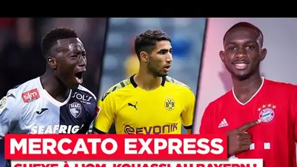 Mercato Express - Kouassi au Bayern, Hakimi débarque à l'Inter
