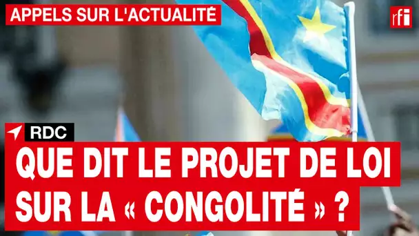 RDC : retour du projet de loi sur la « Congolité » • RFI