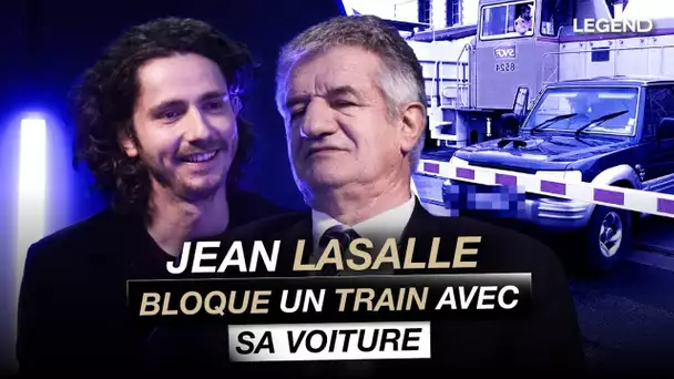 Jean Lassalle bloque un train avec sa voiture