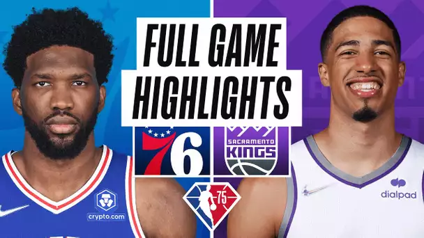 KINGS at 76ERS | FULL GAME HIGHLIGHTS | January 29, 2022