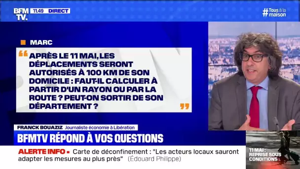 Comment calculer les 100km possible de faire après le déconfinement? BFMTV répond à vos questions