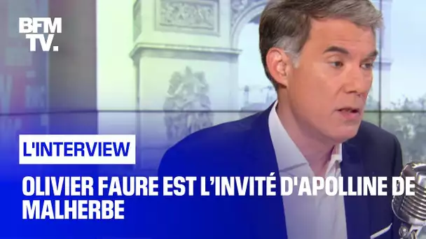 Olivier Faure face à Apolline de Malherbe en direct