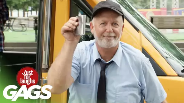 Conducteur d'autobus scolaire ivre