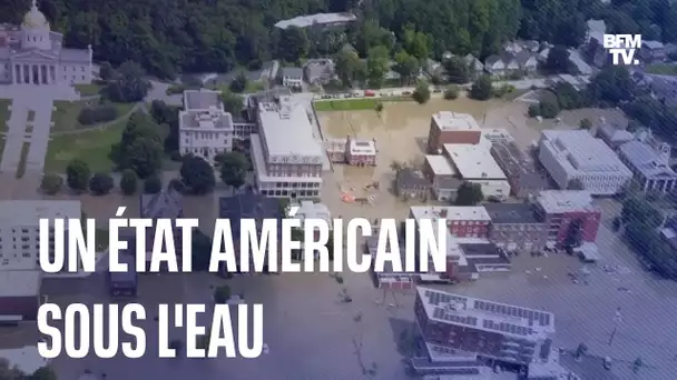 États-Unis: des inondations "historiques et catastrophiques" noient l'État du Vermont