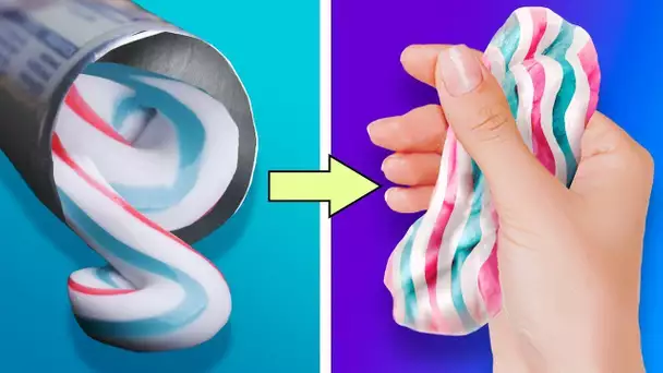 13 BRICOLAGES DE SLIME ET DE GELÉE PLUTÔT SYMPA