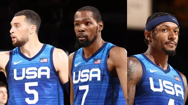 Kevin Durant, Bradly Beal & Zach Lavine All Score DOUBLE-FIGURES In USA Victory! 🔥