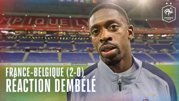 Réaction Ousmane Dembélé après France-Belgique (2-0)