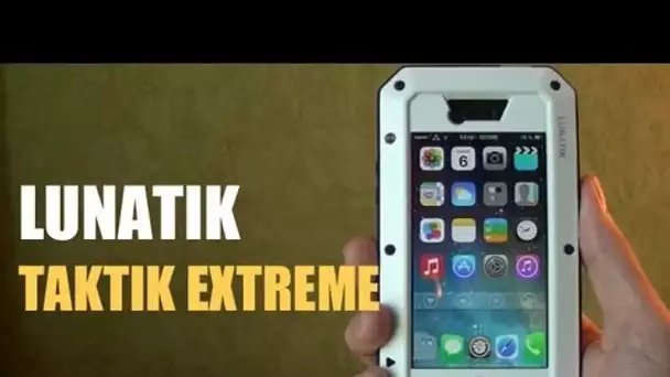 LUNATIK TAKTIK EXTREME ► Coque anti choc intégrant même une vitre de protection pour iPhone 5