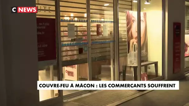 Couvre-feu à Mâcon : les commerçants souffrent