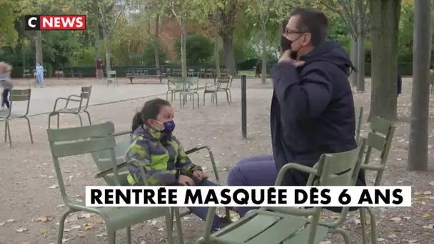 Rentrée scolaire : le masque à l'école dès 6 ans