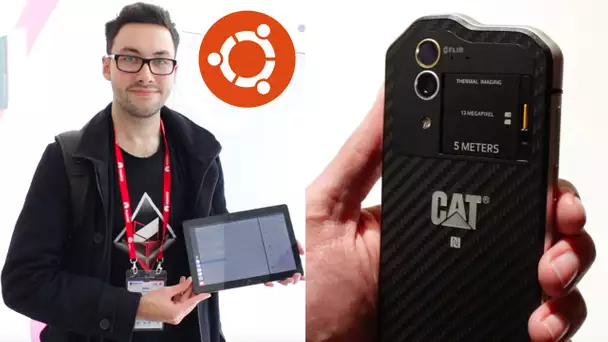 Un Smartphone Incassable, 1ère Tablette sous Ubuntu et Sony !