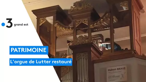L'orgue de Lutter restauré pendant deux ans par six facteurs d'orgue