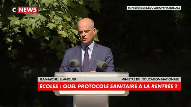 J.-M. Blanquer : « Le masque est obligatoire pour les collégiens et lycéens »