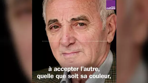 Charles Aznavour : 'Mon pays, c&#039;est aussi la langue française'
