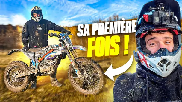 MON PÈRE EN ENDURO ! 😭 (Sa première fois !)