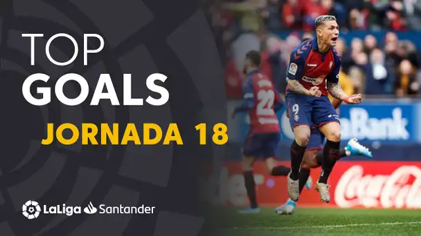Todos los goles de la Jornada 18 de LaLiga Santander 2019/2020